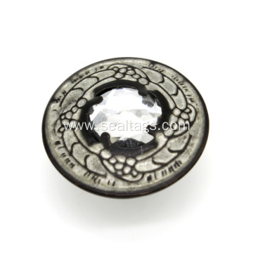 Fancy Alloy Jeans Button for Denim Garments